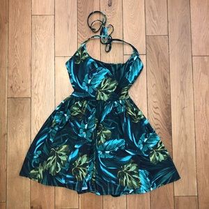 American apparel tropical skater dress